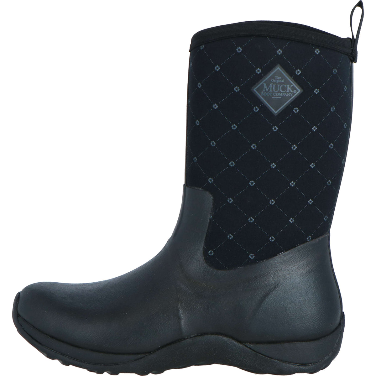 Muck Boot Arctic Weekend Quilt Druck Schwarz