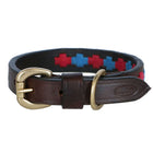 WeatherBeeta Halsband Polo Leder Beaufort/Braun/Rosa/Blau