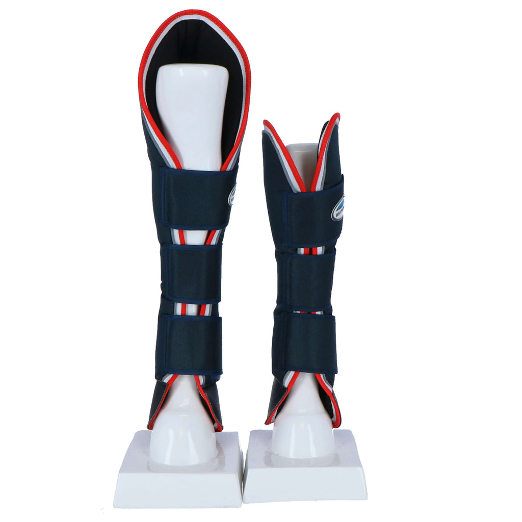 WeatherBeeta Transportgamaschen Deluxe Navy/Rot/Weiß