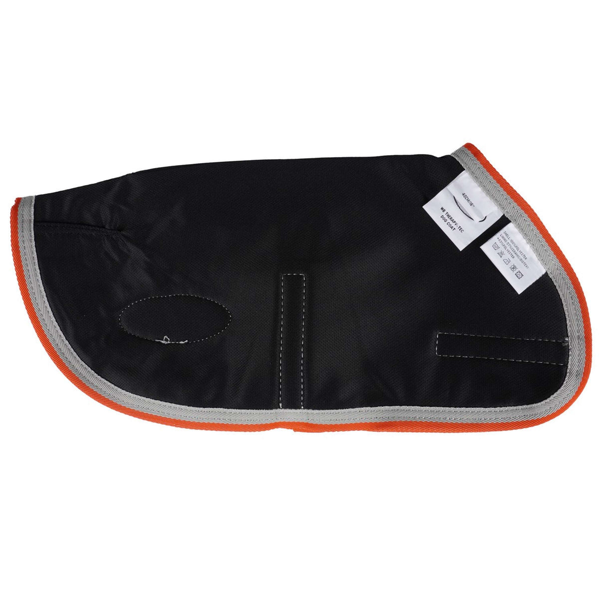 Weatherbeeta Dog Coat Therapy-Tec Fleece Schwarz/Silber/Rot