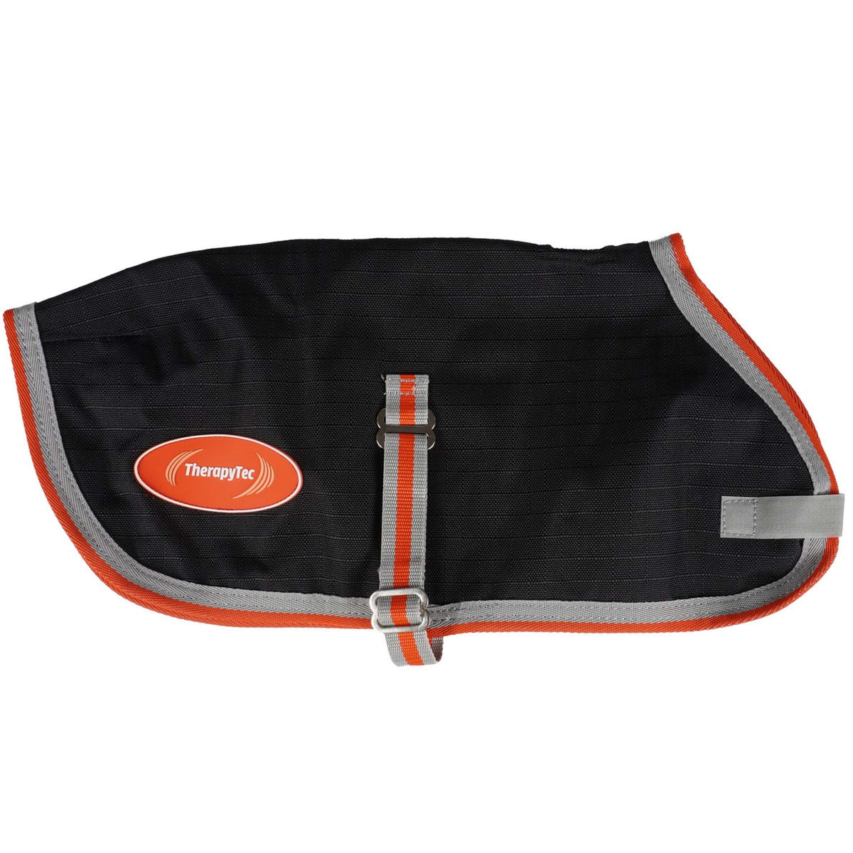 Weatherbeeta Dog Coat Therapy-Tec 1200D Schwarz/Silber/Rot