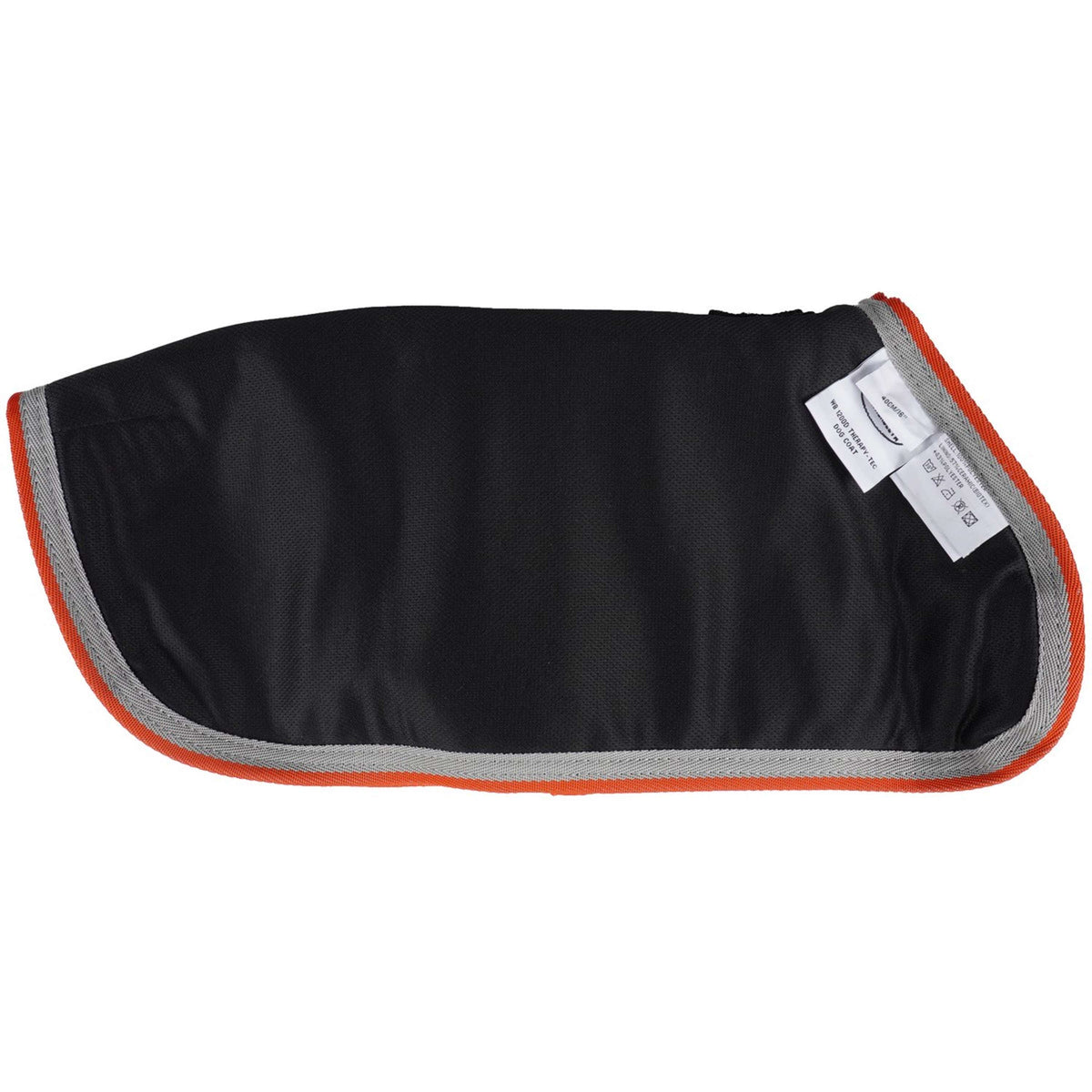 Weatherbeeta Dog Coat Therapy-Tec 1200D Schwarz/Silber/Rot