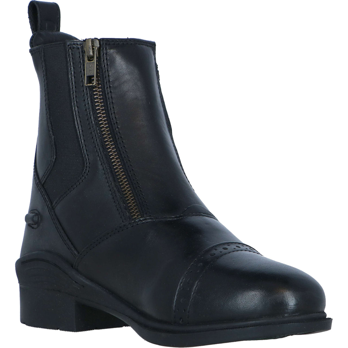 Dublin Boots Evolution Double Zip Front Schwarz