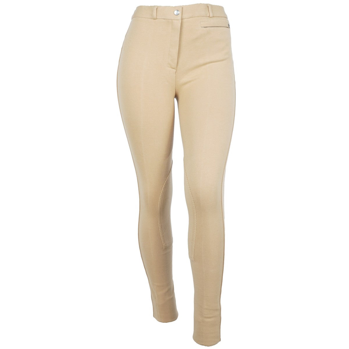 Dublin Reithose Supa-Fit Zip Up Knee Patch Jodhpurs Beige