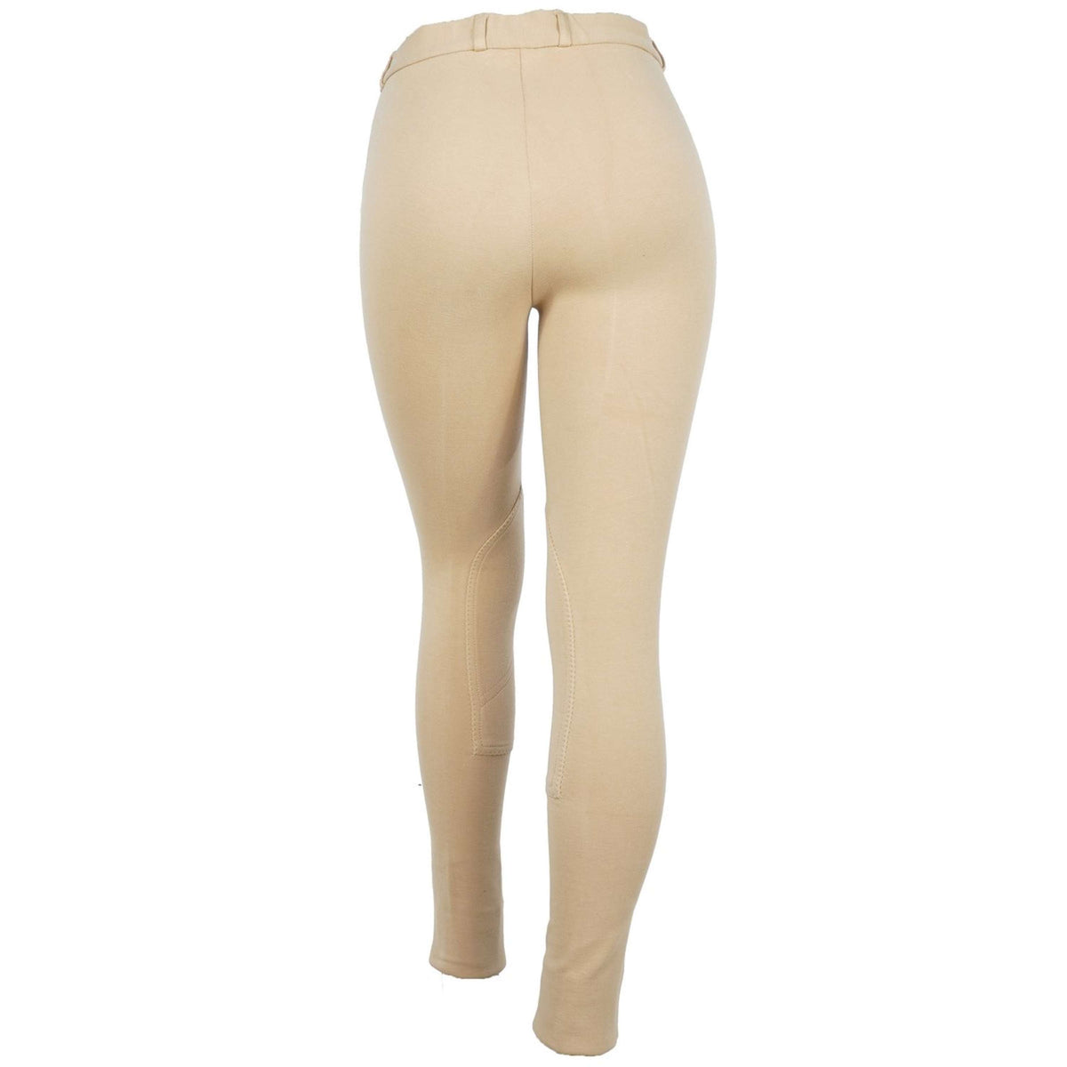 Dublin Reithose Supa-Fit Zip Up Knee Patch Jodhpurs Beige