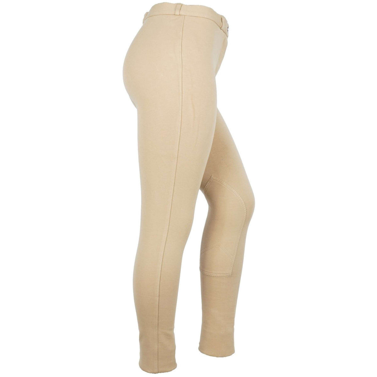 Dublin Reithose Supa-Fit Zip Up Knee Patch Jodhpurs Beige