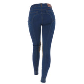 Dublin Reithose Shona Knee Patch Denim Blaue Denim