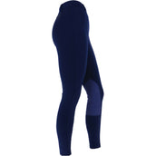 Dublin Reitleggings Performance Flex Knee Patch Navy