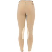 Dublin Reitleggings Performance Flex Knee Patch Beige