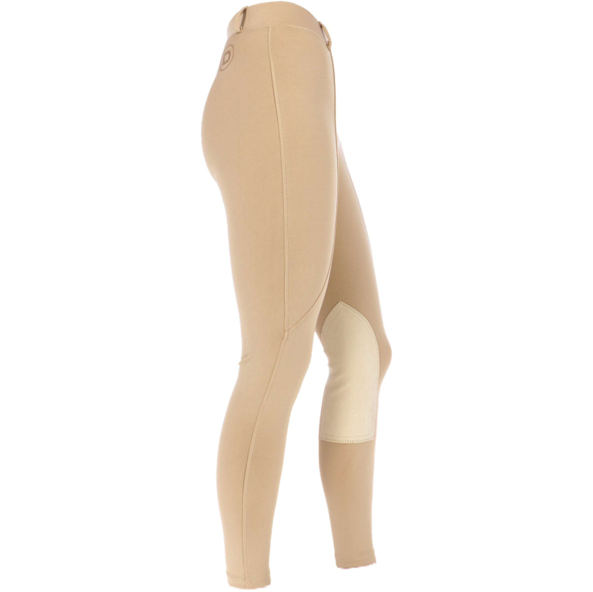 Dublin Reitleggings Performance Flex Knee Patch Beige