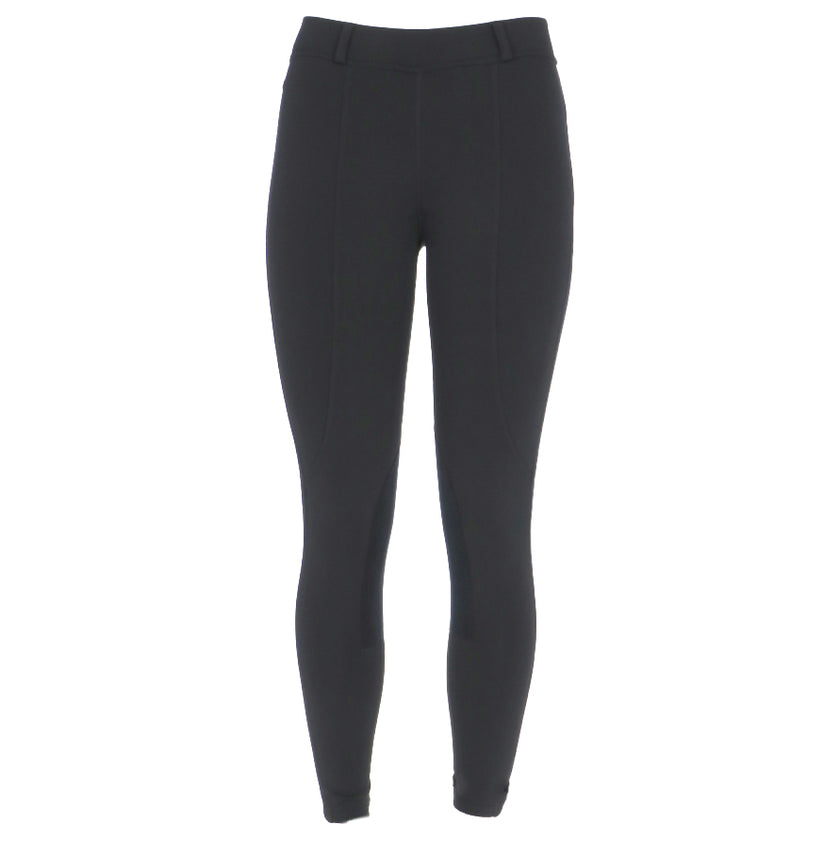 Dublin Reitleggings Performance Flex Knee Patch Schwarz