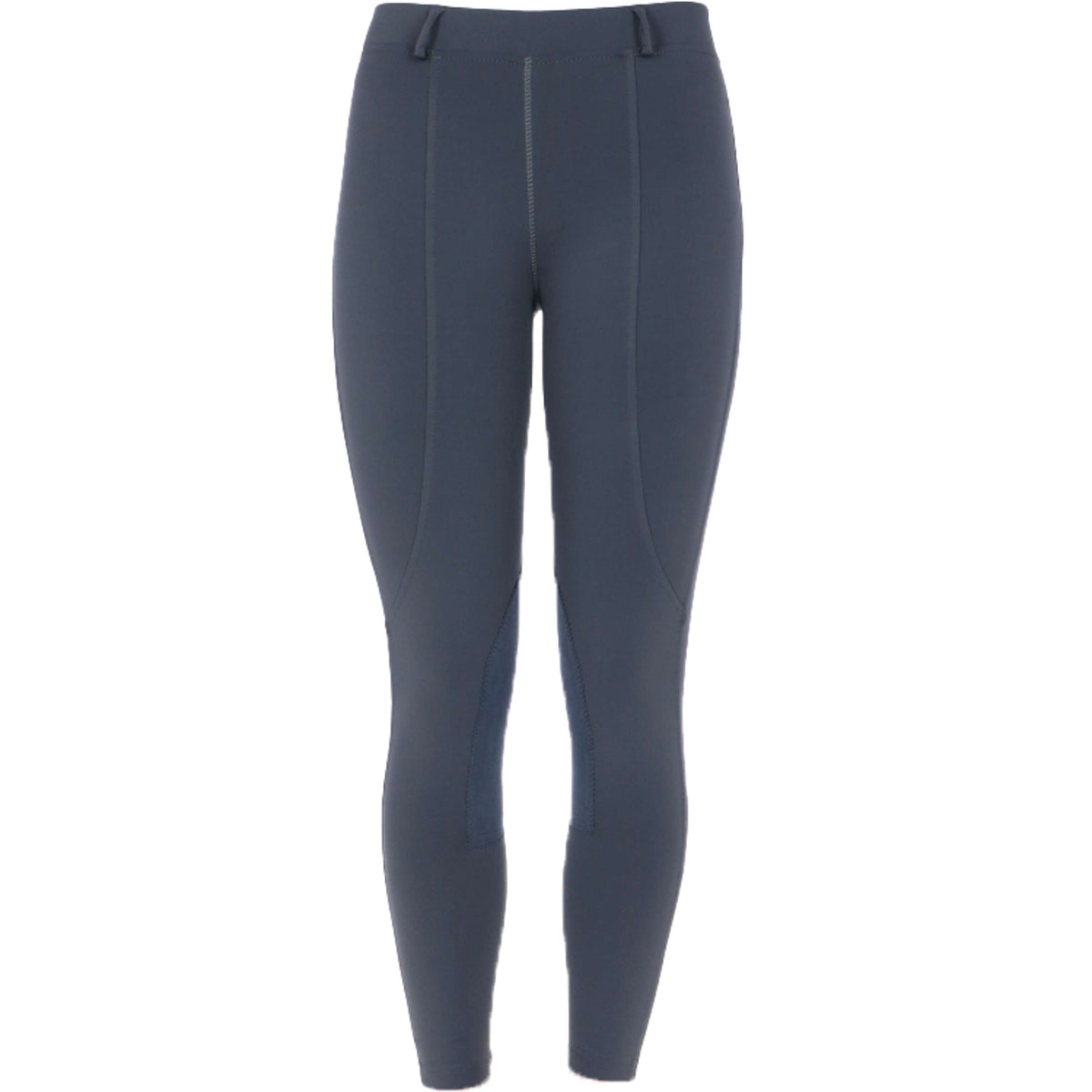 Dublin Reitleggings Performance Flex Knee Patch Kohle