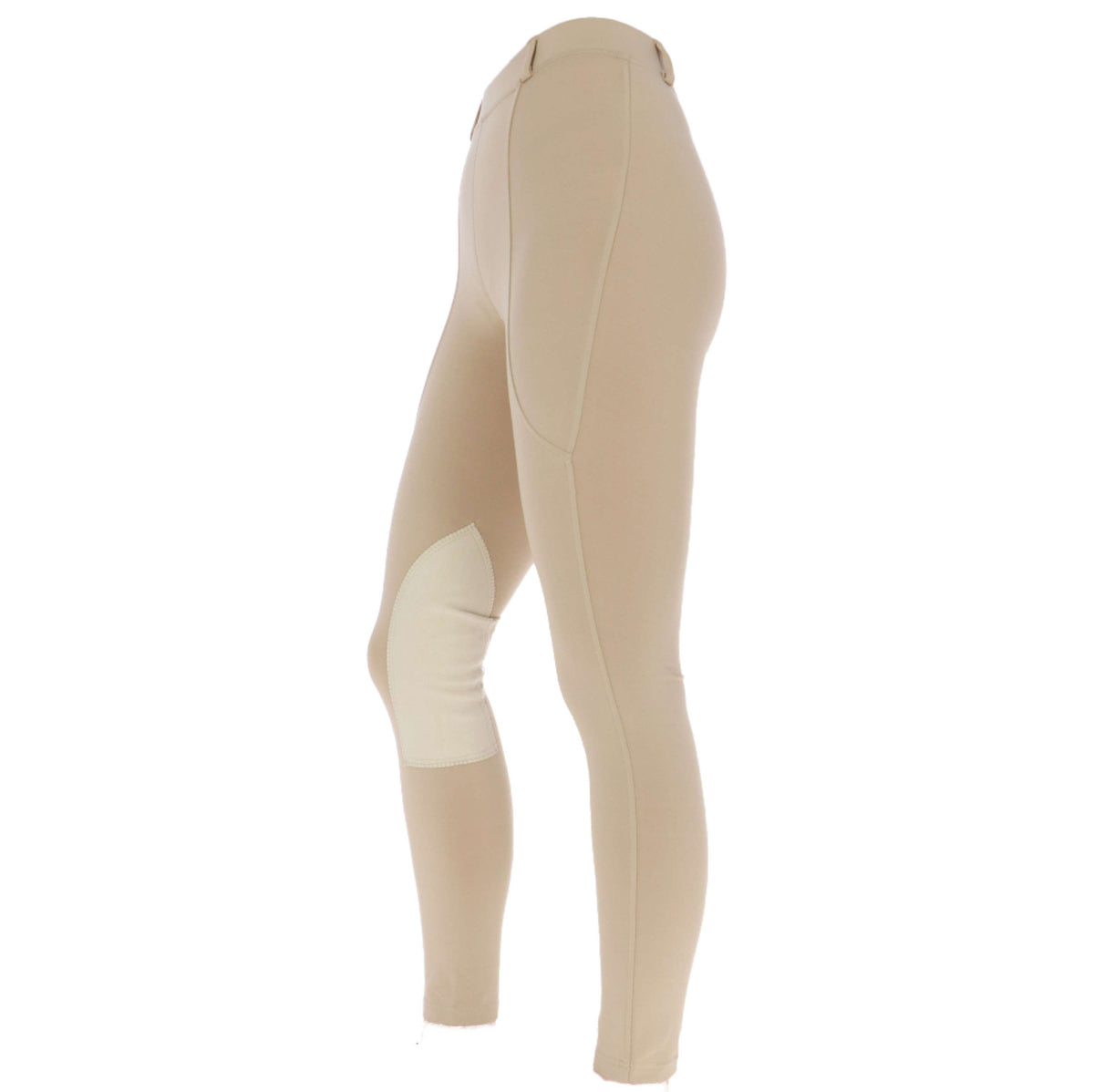 Dublin Reitleggings Kidss Performance Flex Knee Patch Beige