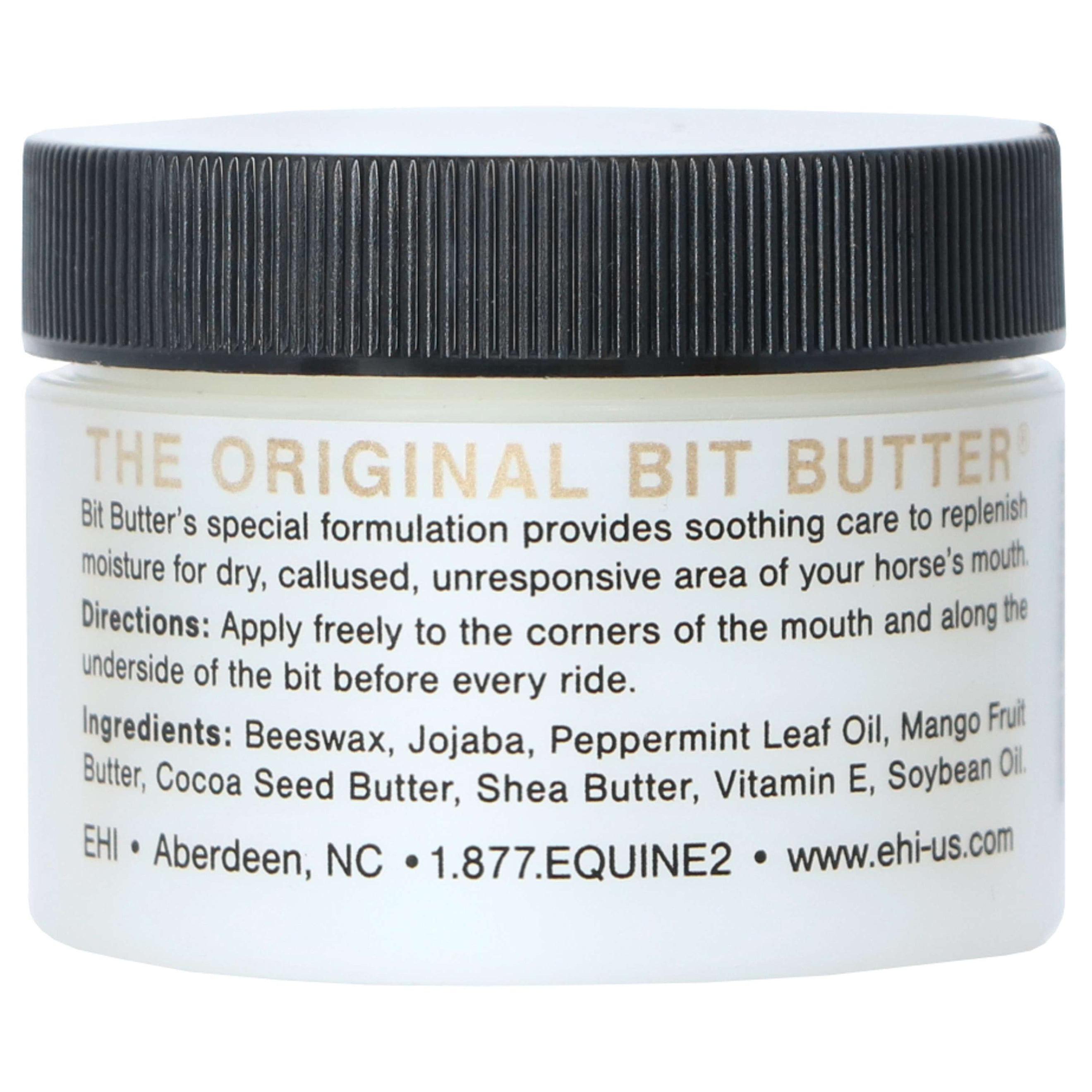 LeMieux Bit Butter Rund Schwarz LeMieux Bit Butter Rund Schwarz