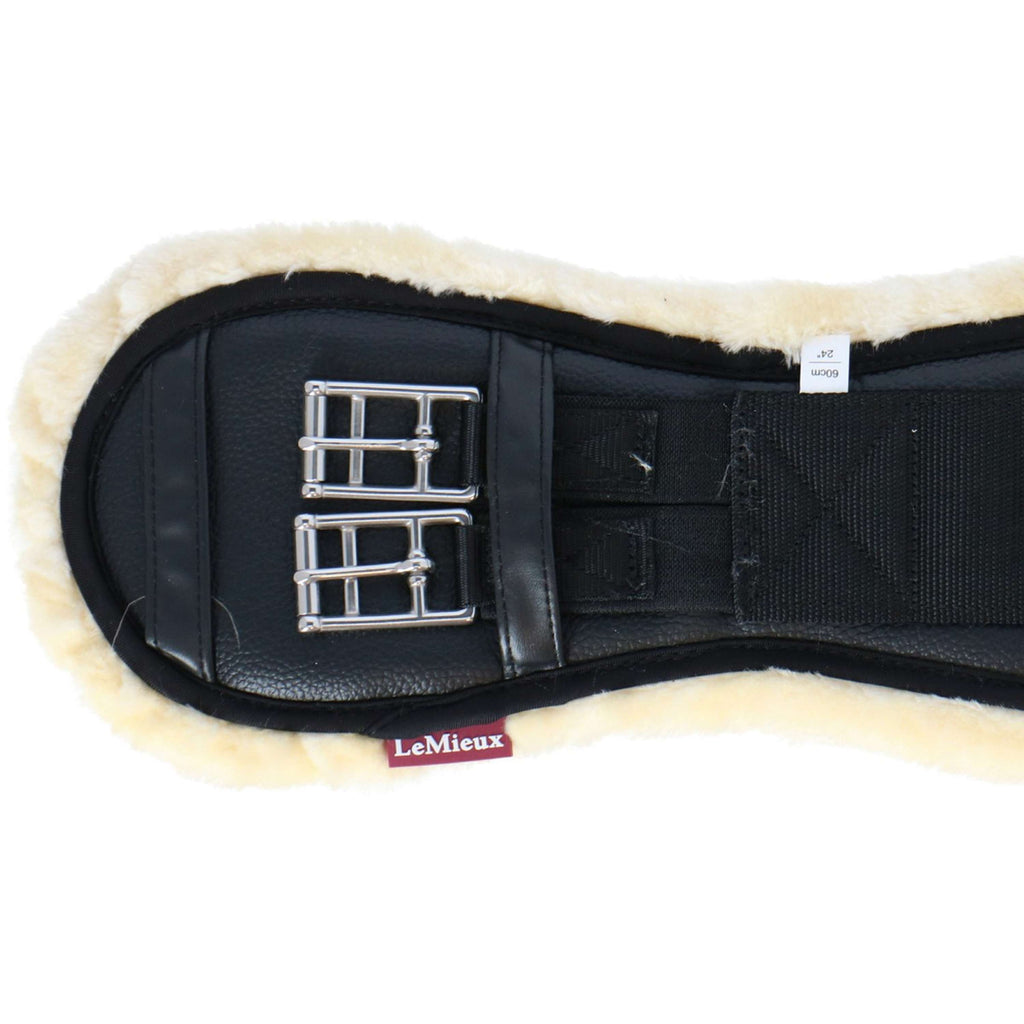 LeMieux Dressurgurt ProLambs Schwarz/Naturell