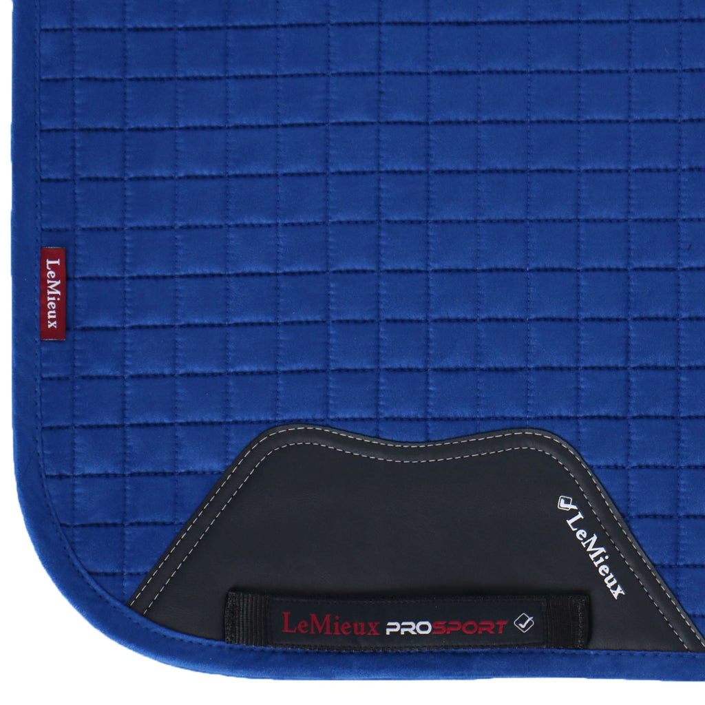 LeMieux Schabracke Luxury Square Dressur Benetton Blau