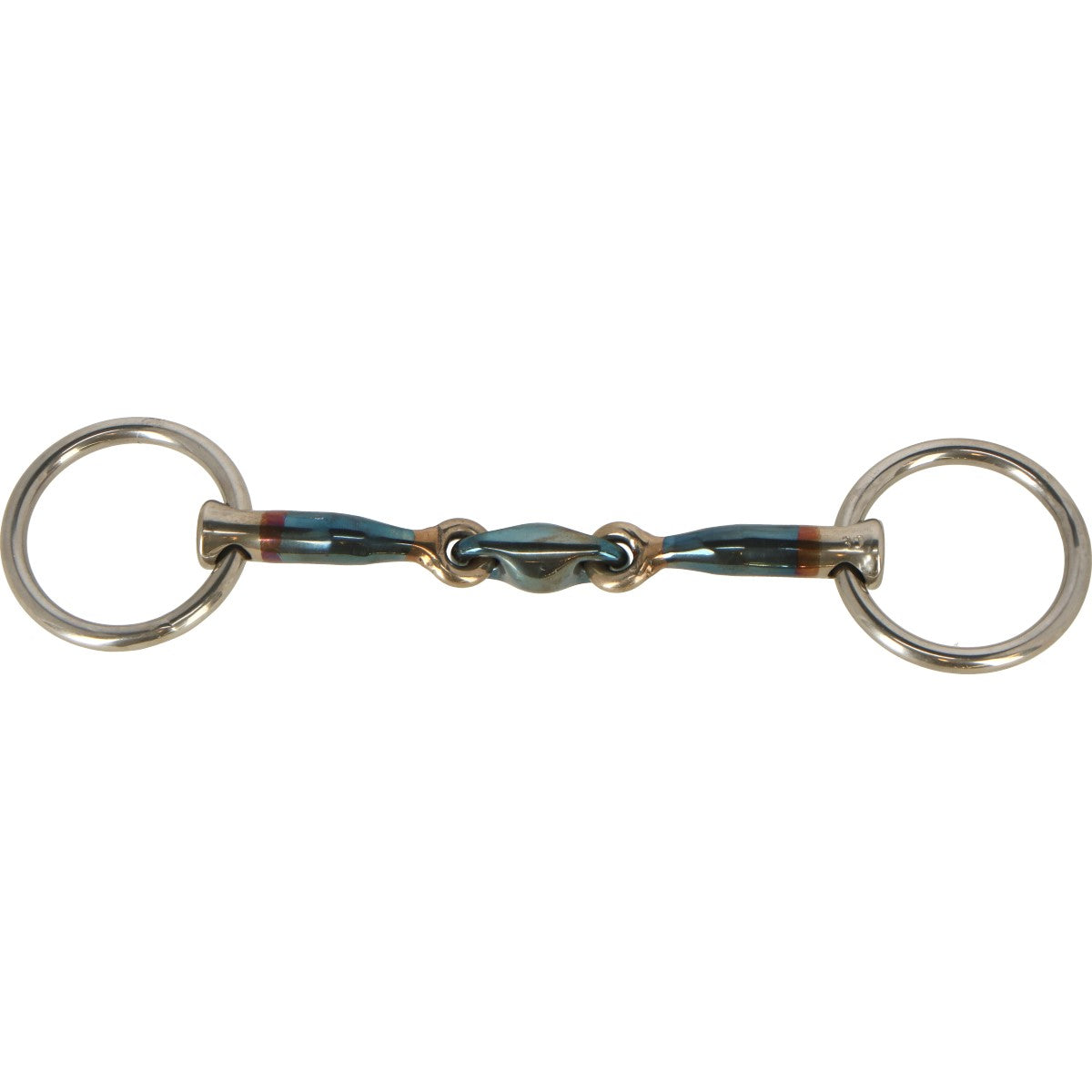 Trust Trens Gebiss Sweet Iron Loose Ring Bradoon Eliptical 12mm