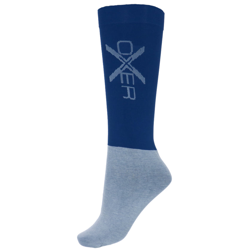 Oxer Socks Slim Foot 3-pack Marine