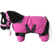 Crafty Ponies Fleecedecke Rosa