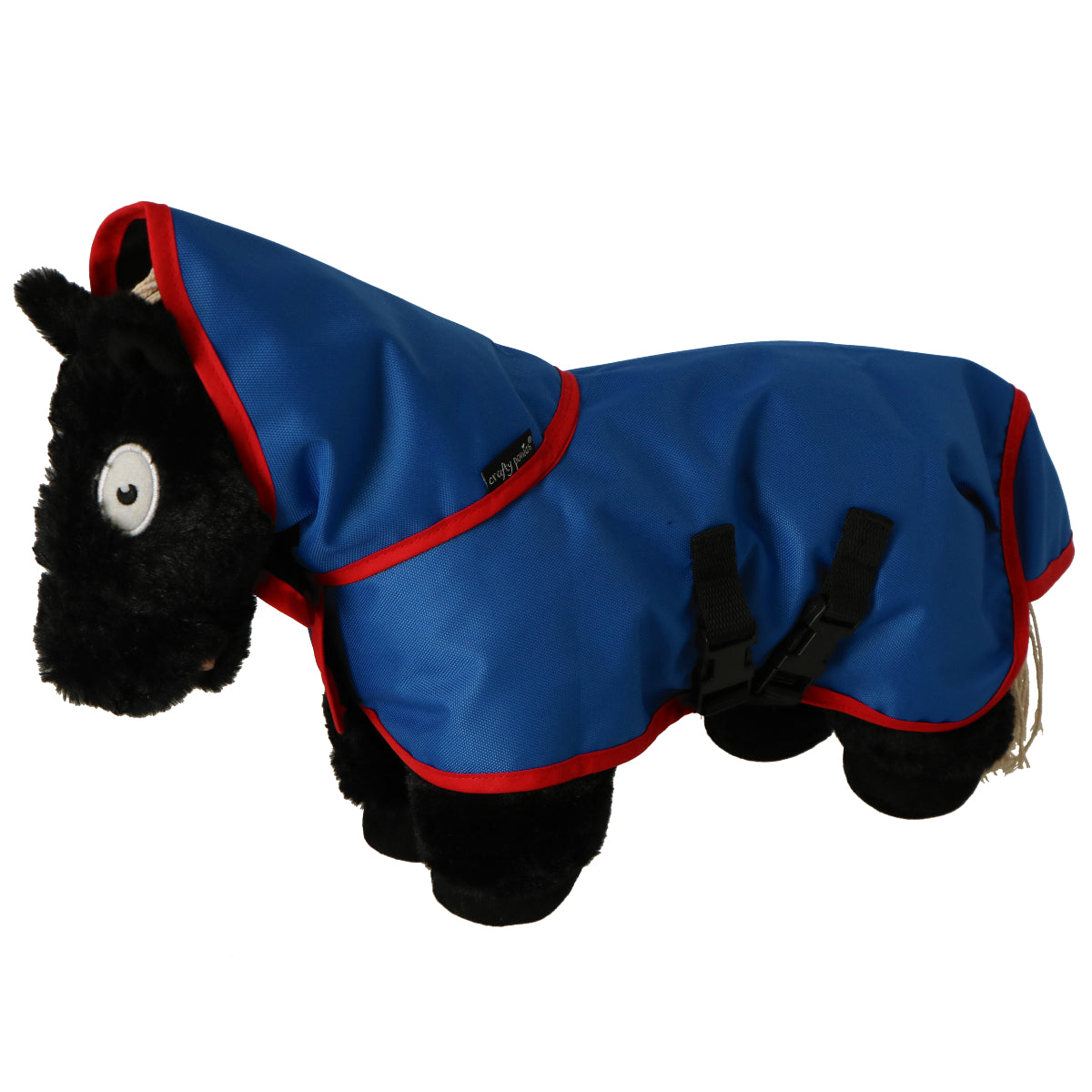 Crafty Ponies Outdoordecke Blau Rot