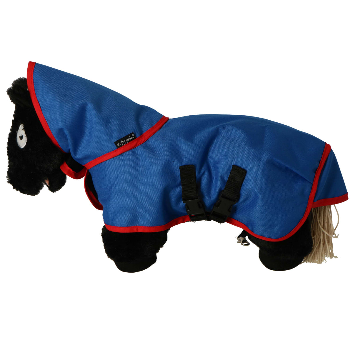 Crafty Ponies Outdoordecke Blau Rot