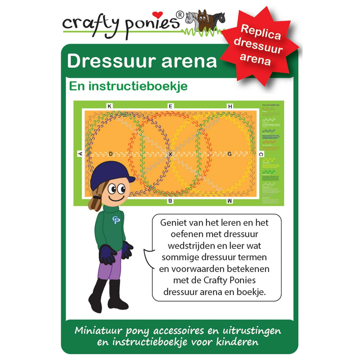 Crafty Ponies Dressur Arena