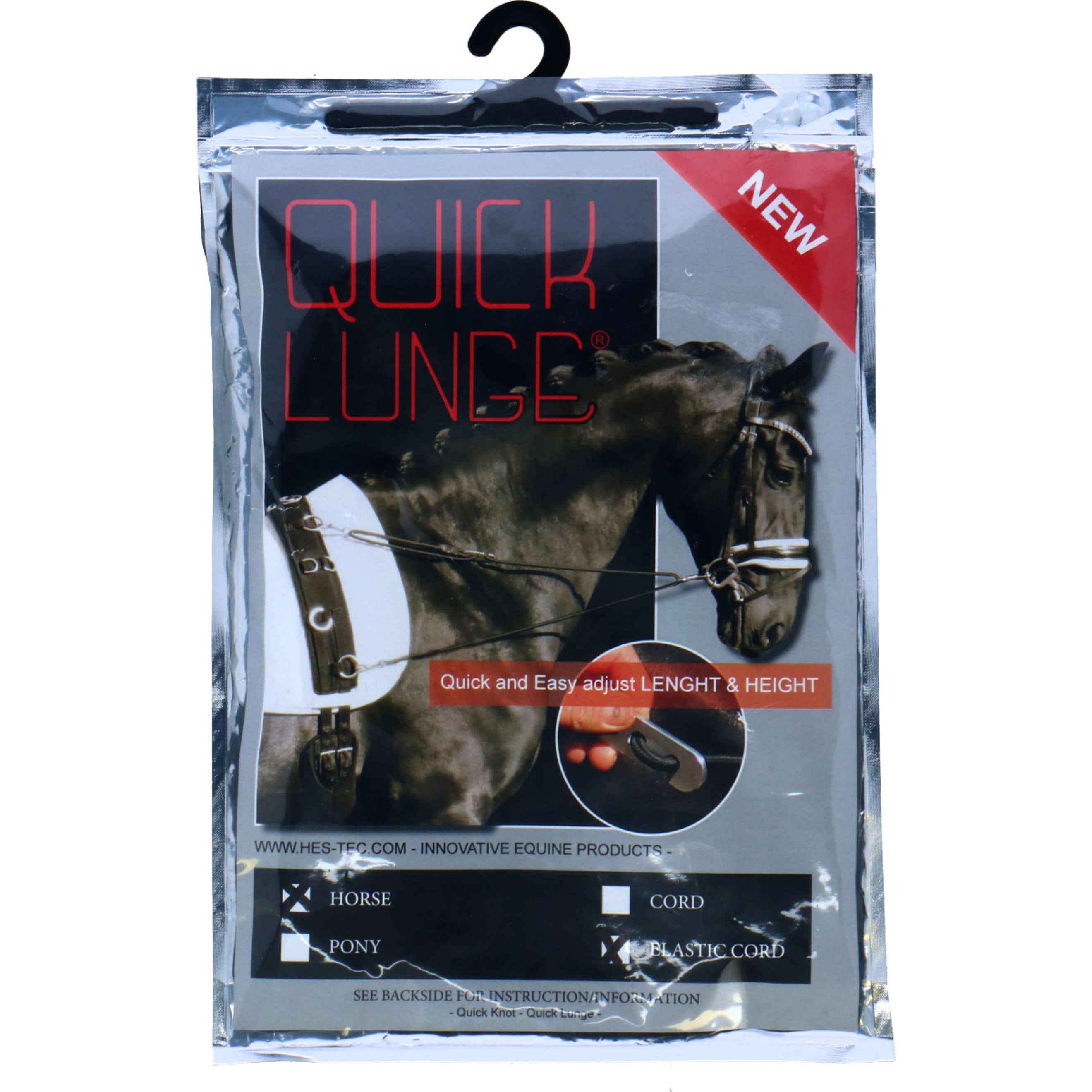 Hes Tec Koord Quick Lunge Elastisch Hes Tec Koord Quick Lunge Elastisch