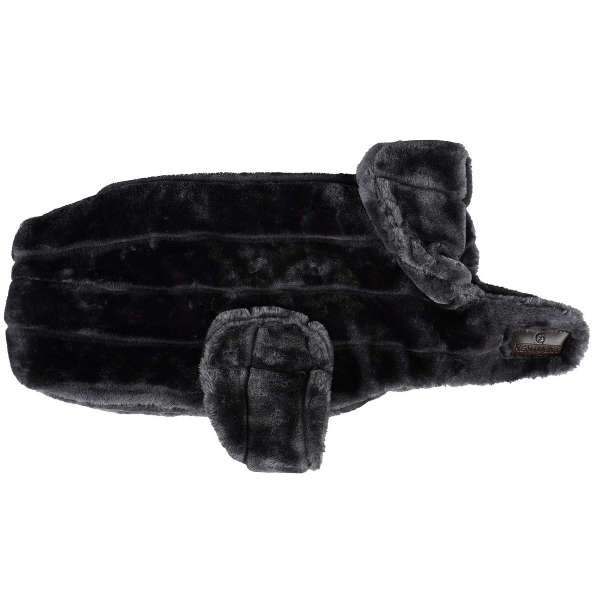 Kentucky Hundejacke Fake Fur Grau