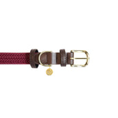 Kentucky Kragen Plaited Nylon Bordeaux