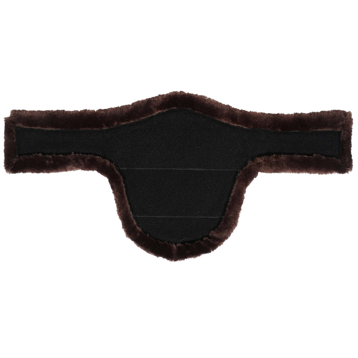 Kentucky Sattelgurtschoner Sheepskin Stud Braun