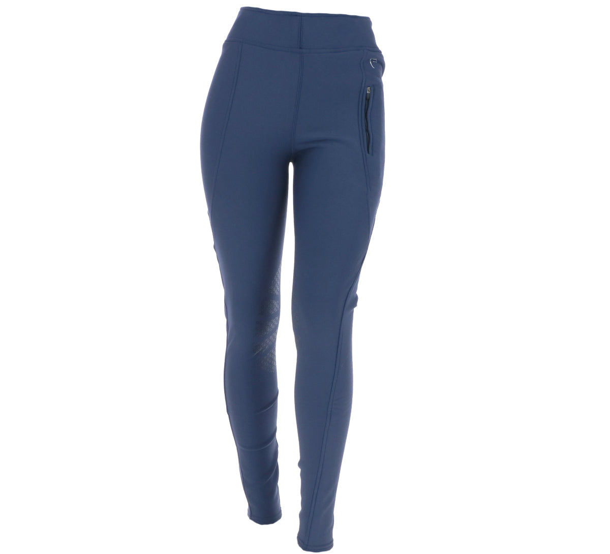 EQUITHÈME Reitleggings Dolomyt Softshell Marineblau