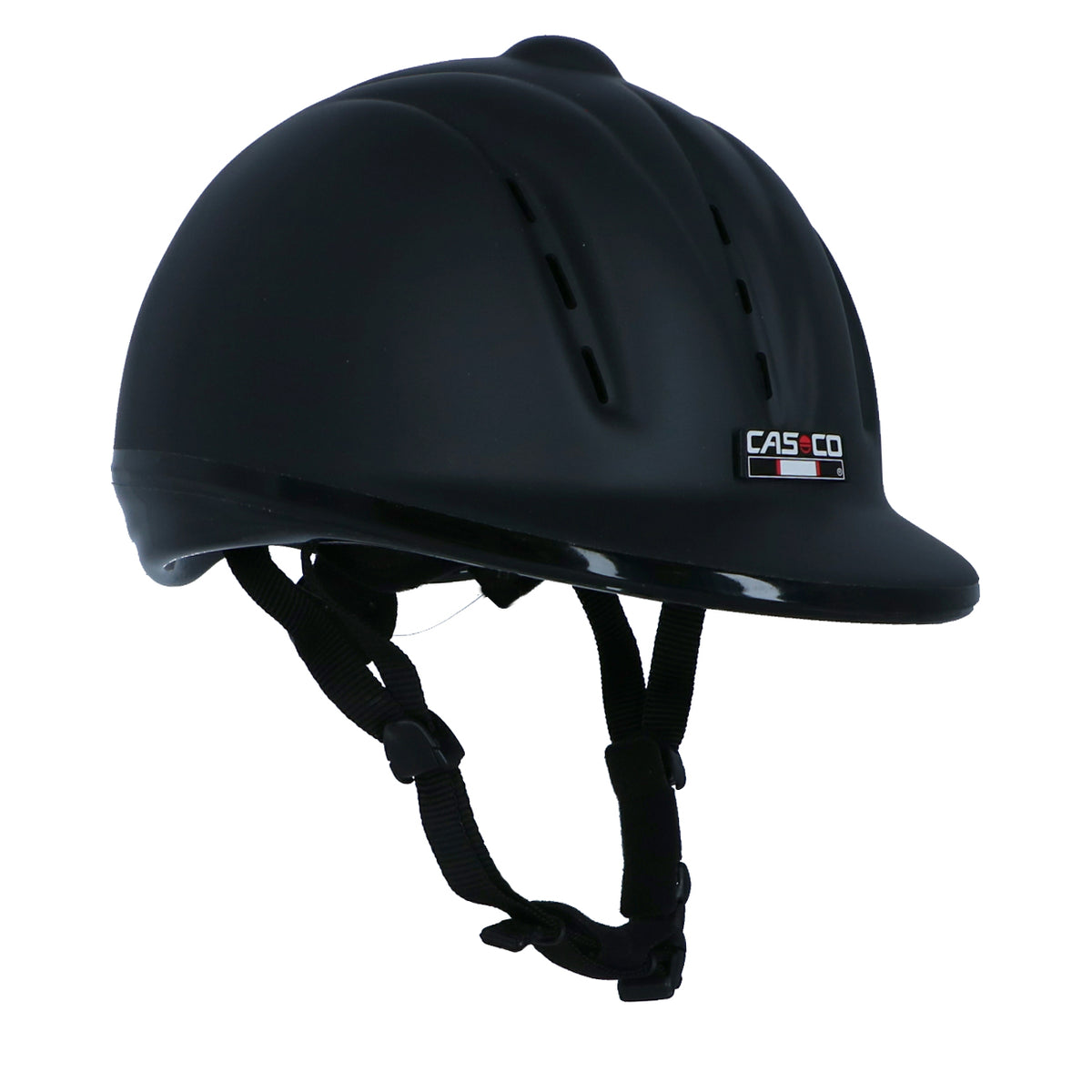 Casco Reithelm Youngster Schwarz Matt