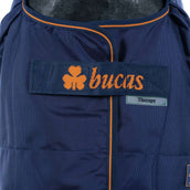 Bucas Therapy Turnout Light Big Neck Navy Orange