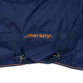 Bucas Therapy Turnout Light Big Neck Navy Orange