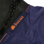 Bucas Therapy Turnout 150g Navy Orange