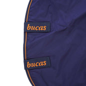 Bucas Therapy Turnout Neck Navy Orange