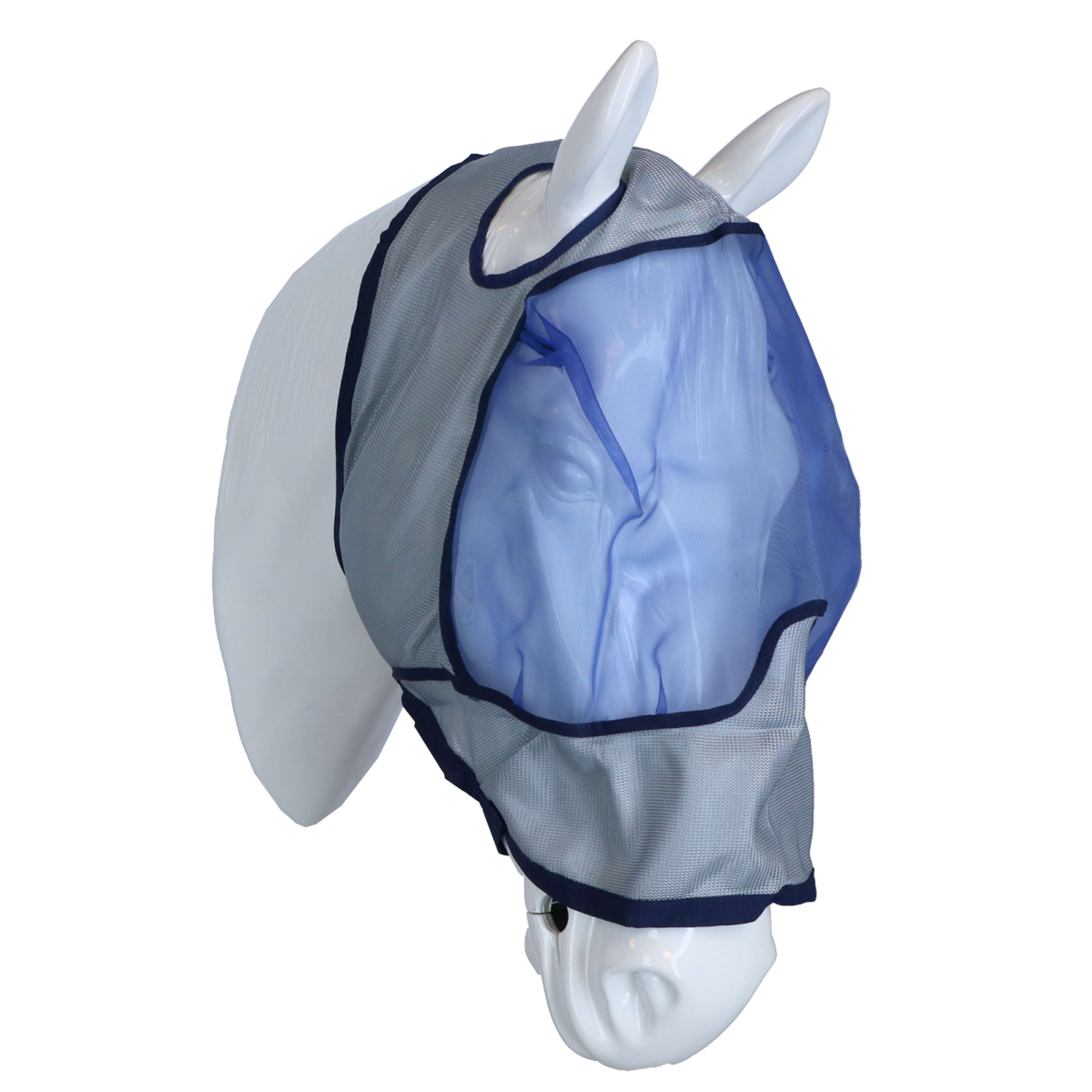 Bucas Buzz-Off Fliegenmaske Delux Blau Bucas Buzz-Off Fliegenmaske Delux Blau