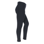 EQUITHÈME Reitleggings Dolomyt Sodertshell Silikon Sitz Schwarz