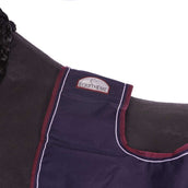 EQUITHÈME Ausreitdecke Tyrex 1200D Polar Fleece Navy/Burgundy