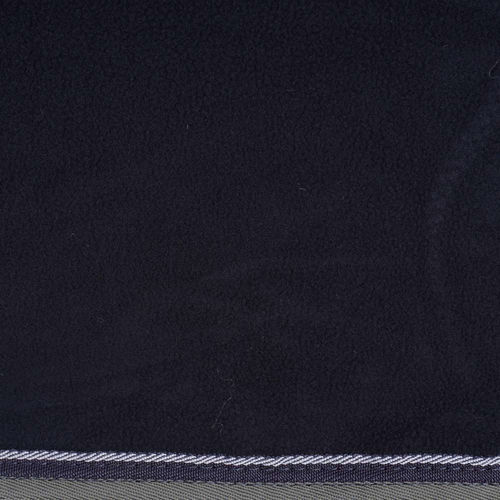 EQUITHÈME Ausreitdecke Tyrex Polar Fleece 600D Navy/Grau Dots