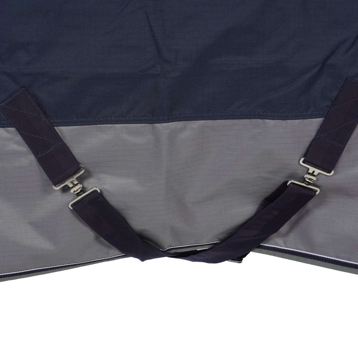 EQUITHÈME Turnout Rug Tyrex 600D 150g Navy/Grau Dots