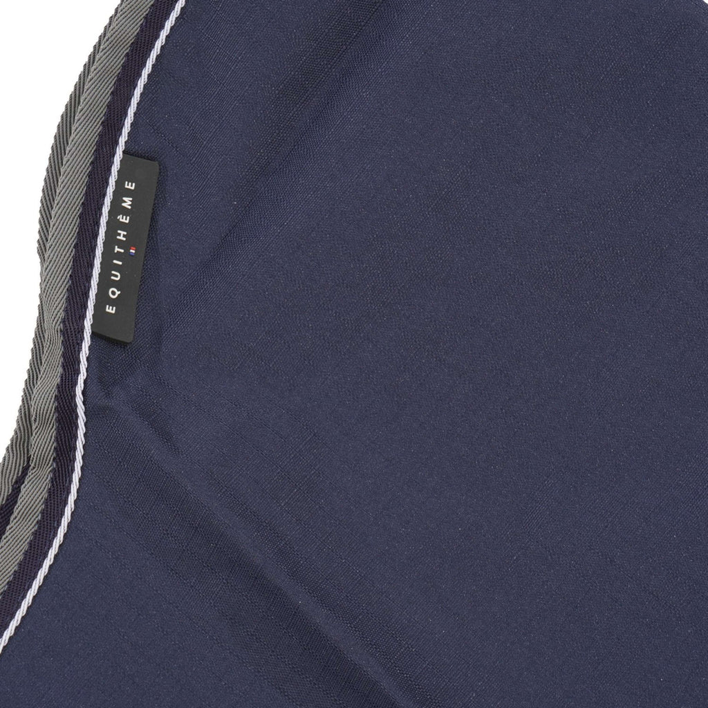EQUITHÈME Halsstück Tyrex 600D 0g Navy/Grau Dots