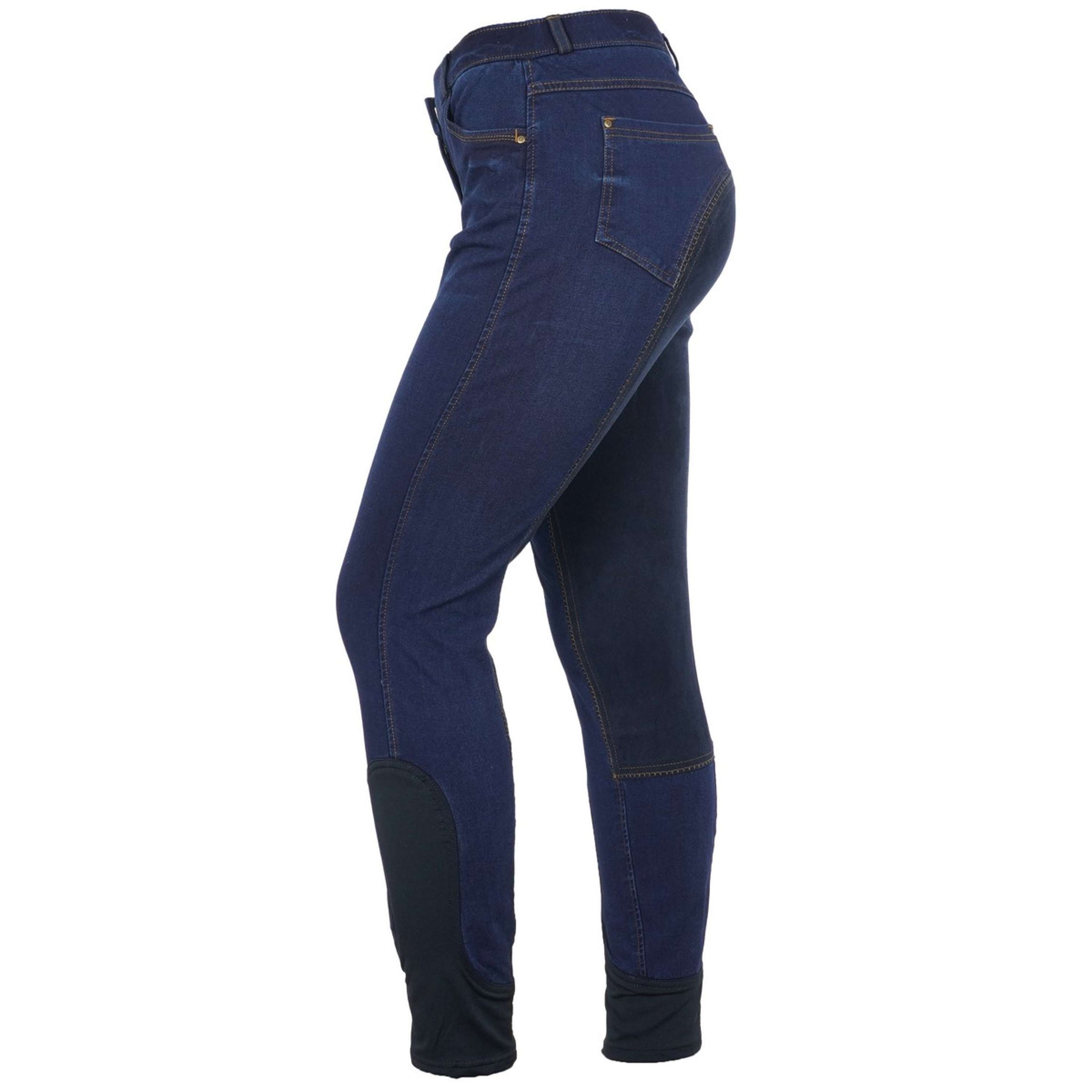 Dublin Reithose Shona Full Suede Sheet Blaue Denim/Navy Dublin Reithose Shona Full Suede Sheet Blaue Denim/Navy