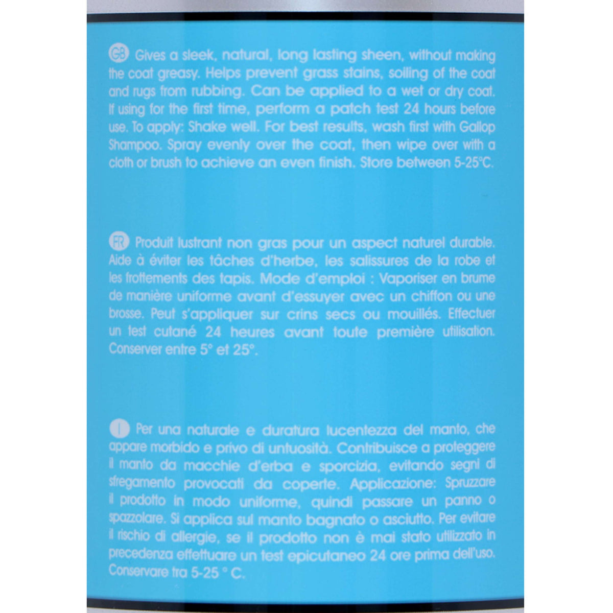 Carr & Day & Martin Glanzspray Canter Coat Shine Equimist