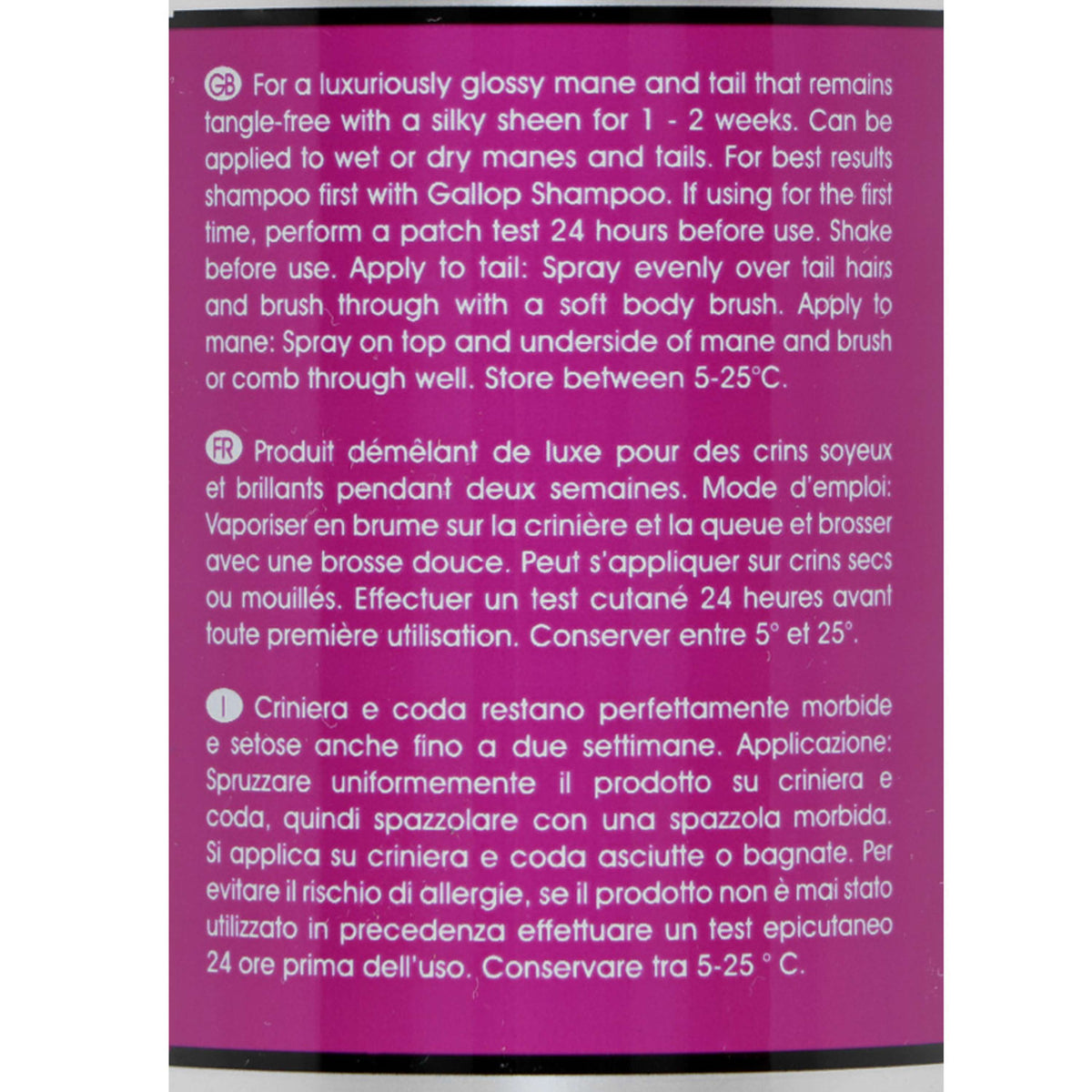 Carr & Day & Martin Mähnen- und Schweifpflegemittel Canter