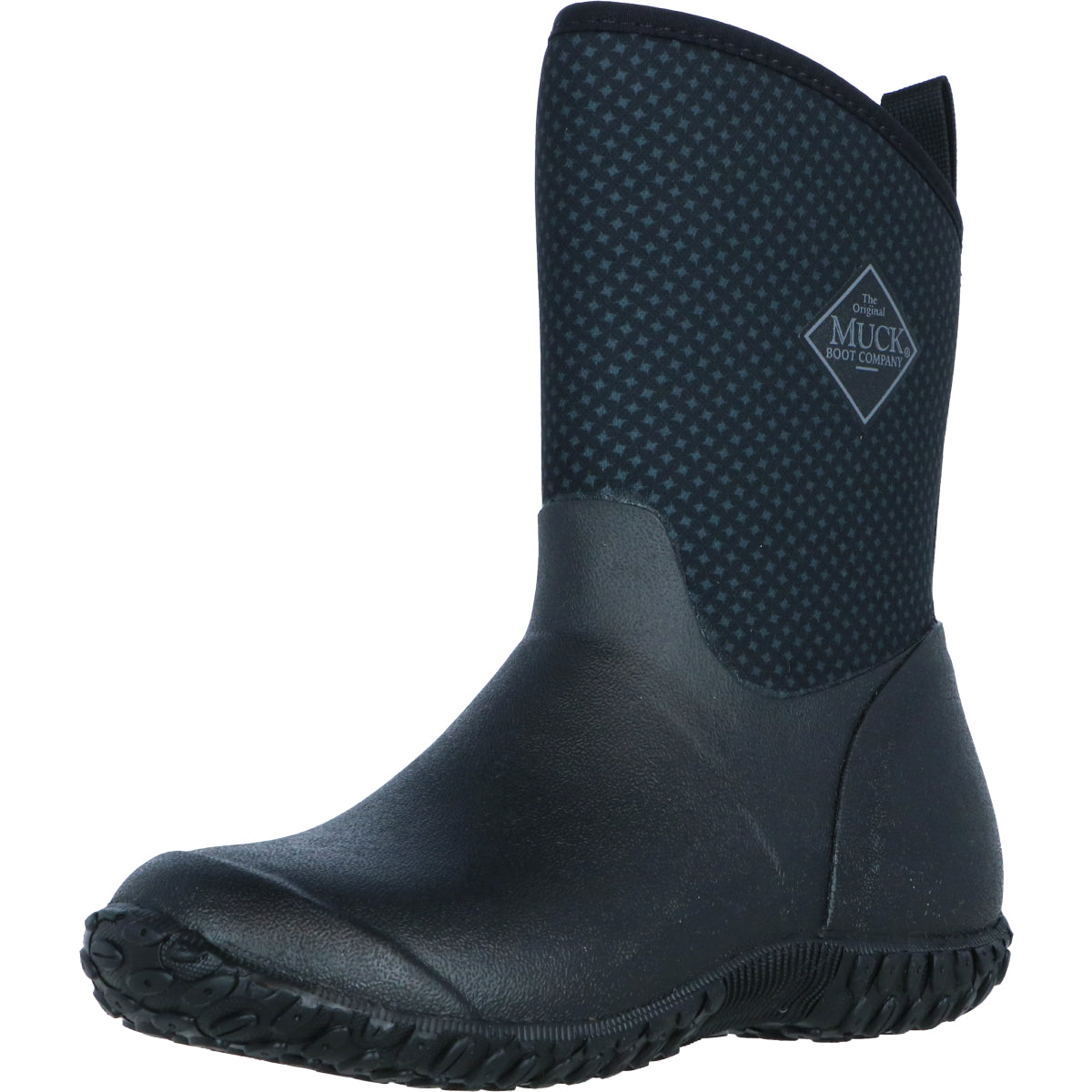 Muck Boot Muckster II Mid Damen Schwarz/Rosen