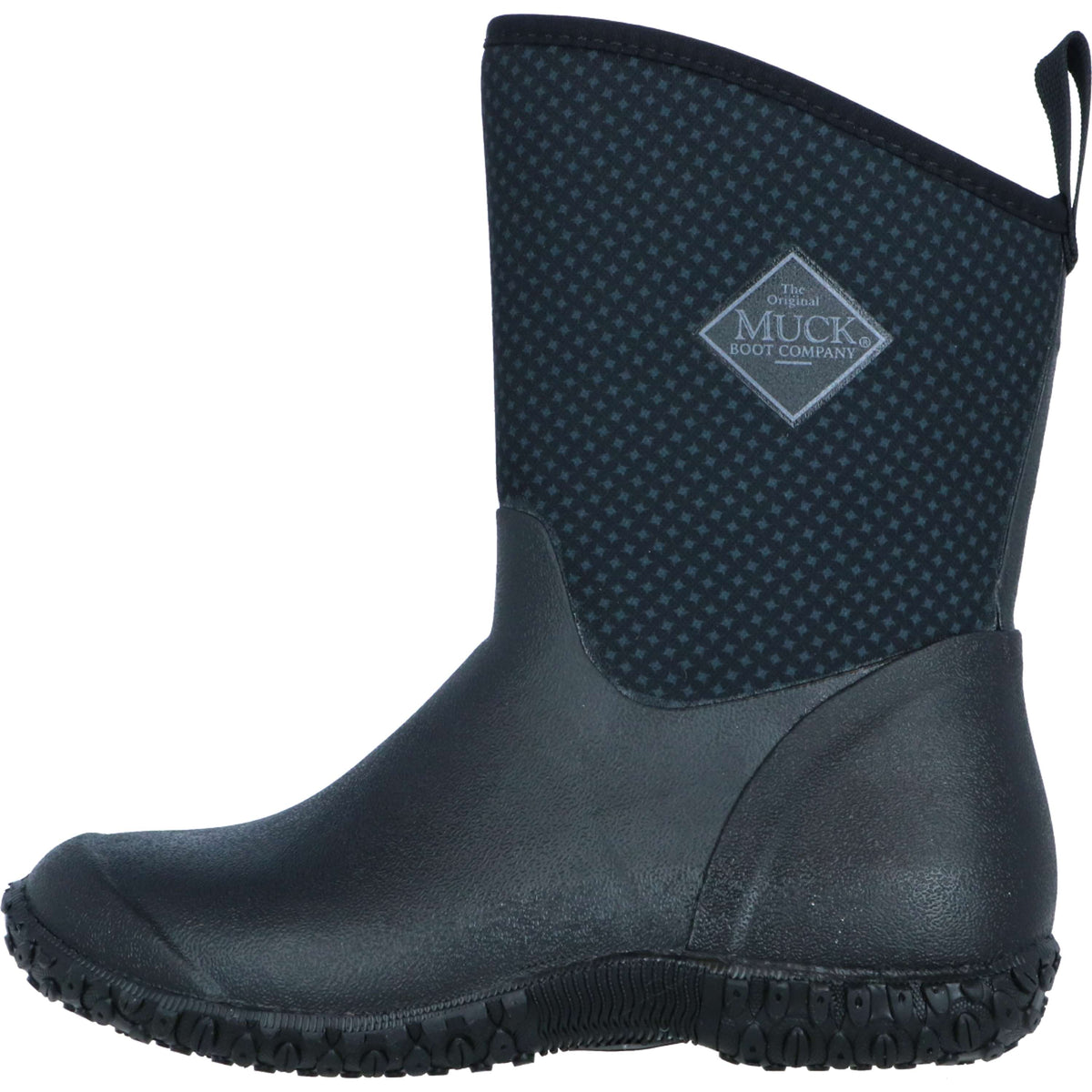 Muck Boot Muckster II Mid Damen Schwarz/Rosen