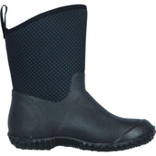 Muck Boot Muckster II Mid Damen Schwarz/Rosen