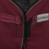 Kavalkade Abschwitzdecke Ecoline Fleece Bordeaux