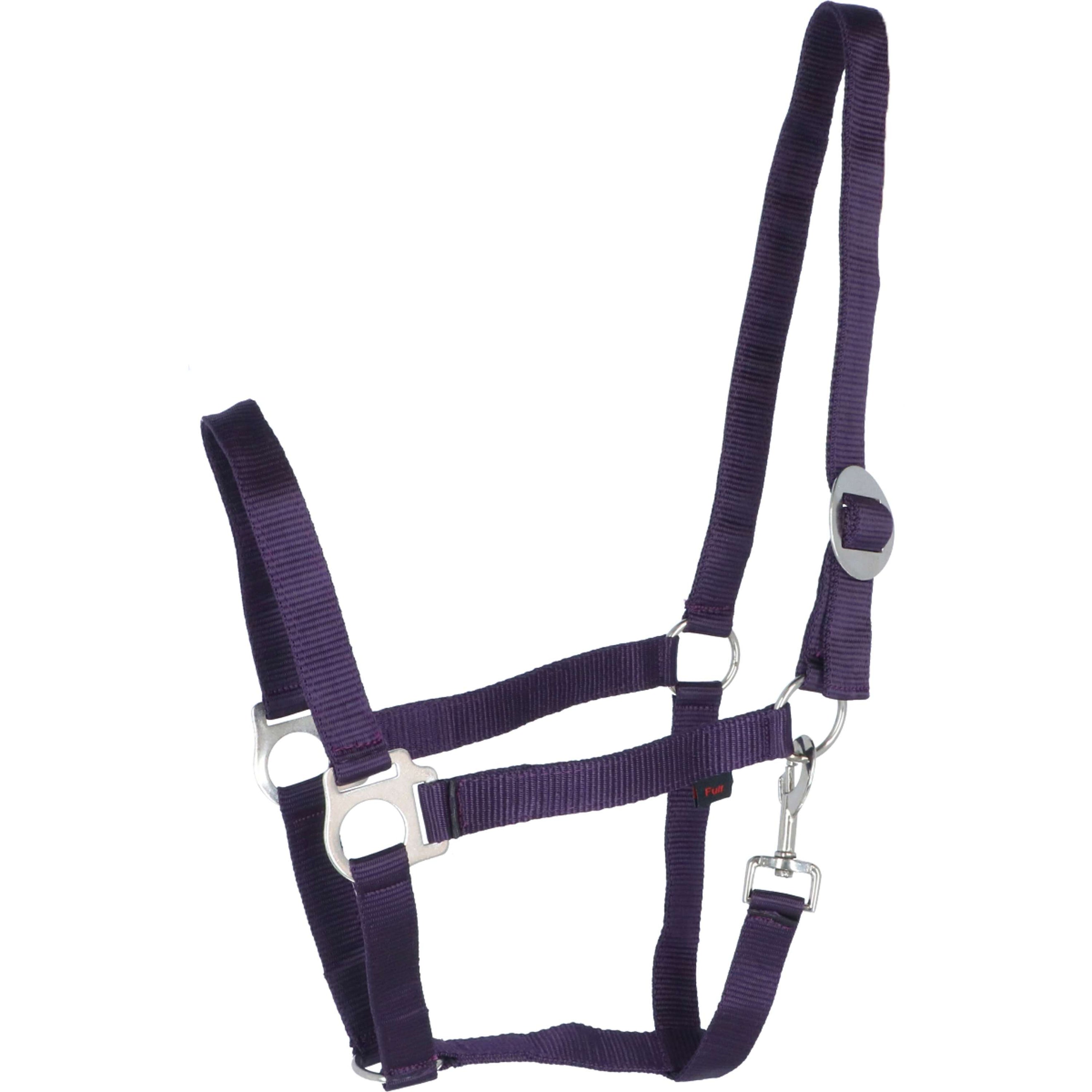 Covalliero Halfter Hippo Nylon Aubergine Covalliero Halfter Hippo Nylon Aubergine